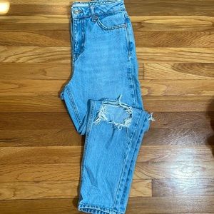 topshop mom jeans